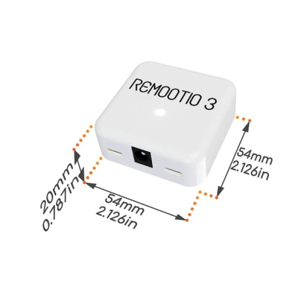 Remootio 3 + sensors + barošanas adaptera komplekts, viedais Wi-Fi + Bluetooth vārtu / garāžas durvju kontrolieris