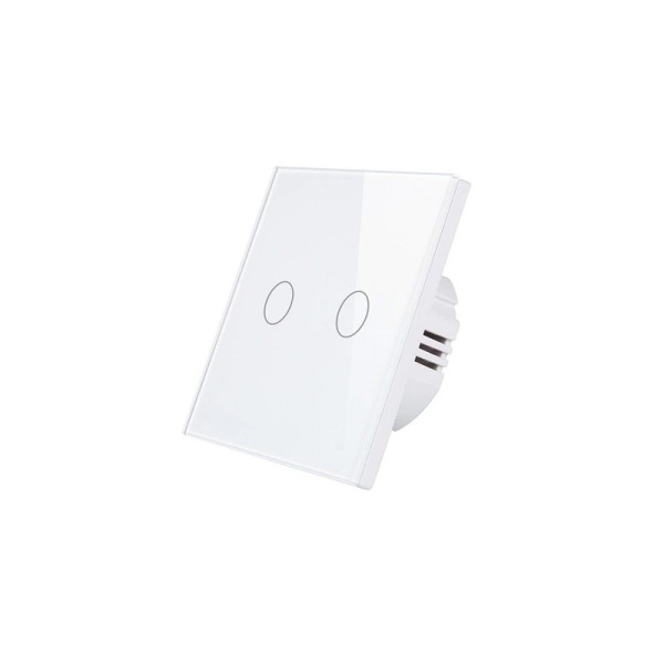 SmartWise Z2-LS 2 grupu Zigbee viedais sienas skārienslēdzis (viena sprieguma vads)
