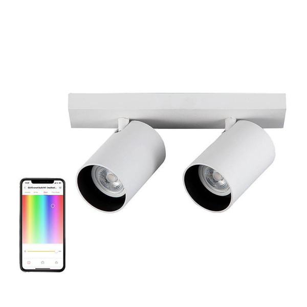 Yeelight griestu prožektors YLDDL-0084 (divas spuldzes) balts