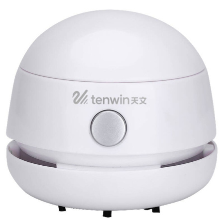 Uzlādējams Mini Vacuum galda tīrītājs Tenwin 8052-2 micro USB (balts)