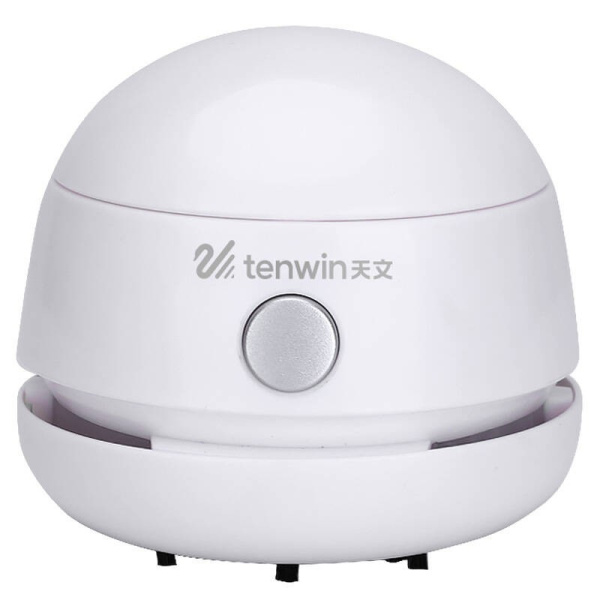 Uzlādējams Mini Vacuum galda tīrītājs Tenwin 8052-2 micro USB (balts)