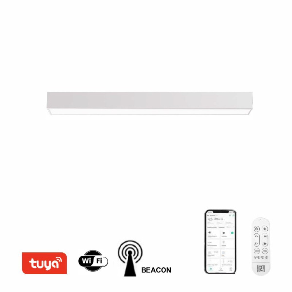 Умный потолочный светильник  liTE LUNGO БЕЛЫЙ 90 см 29 Вт 2204 лм Tuya WiFi BEACON