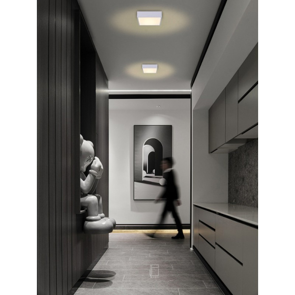 CANTO SLIM Smart griestu lampa 28x28x7cm 22W 1610lm balts Zigbee 3.0