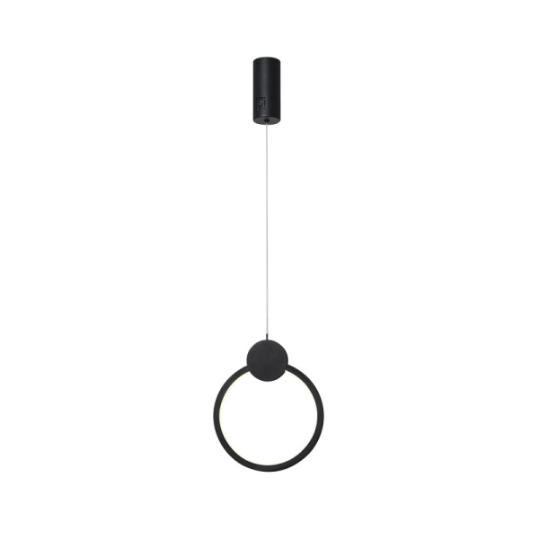 OVALE Smart piekarams gaismeklis melns 26cm 18W Tuya WiFi ar BEACON atbalstu