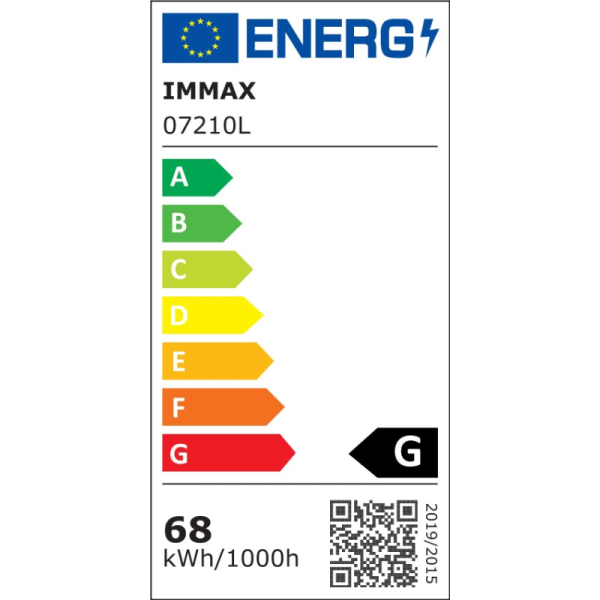 PASTEL SLIM Умный потолочный светильник 95x7см 68Вт черный Zigbee 3.0