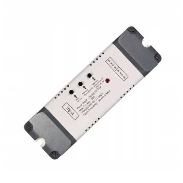 TUYA 2CH DC 5-32V WiFi+RF bez sprieguma korpusā