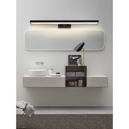 PINNA Smart sienas stiprinājums 80cm 34W 2378lm melns Zigbee 3.0