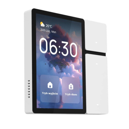 3.5 Skārienfunkciju panelis BT Mesh Gateway 3 pogas WiFi IR tālvadības pults
