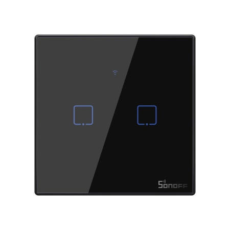 Smart Switch WiFi + RF 433 Sonoff T3 EU TX (2 kanāli)