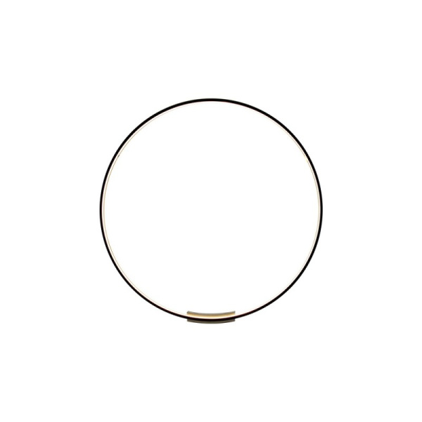 FINO sienas +griestu gaismeklis melns 80cm 50W 3420lm Tuya Zigbee 3,0 ar DO