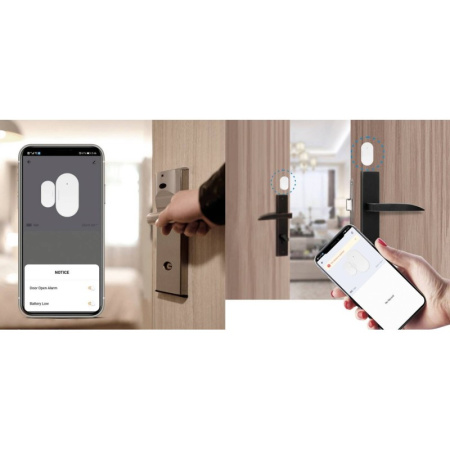CS ZigBee TUYA durvju un logu atvēršanas sensors