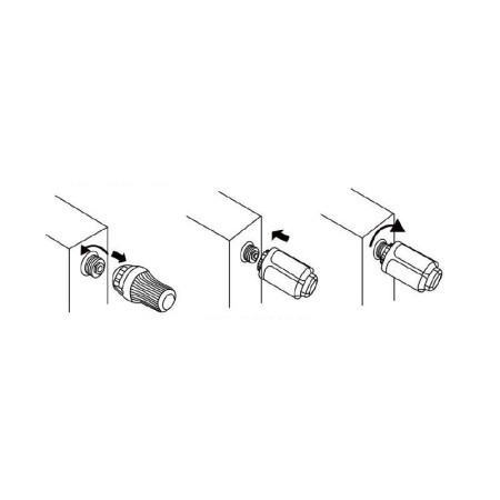 OXT GTZ10 ZigBee TUYA termostata galva
