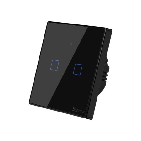 Smart Switch WiFi + RF 433 Sonoff T3 EU TX (2 kanāli)