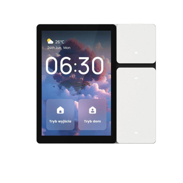 3.5 Skārienfunkciju panelis BT Mesh Gateway 3 pogas WiFi IR tālvadības pults