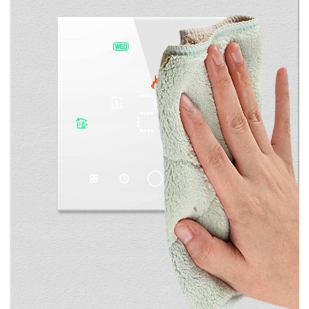 WiFi termostats plīts, balts PS TUYA sērija