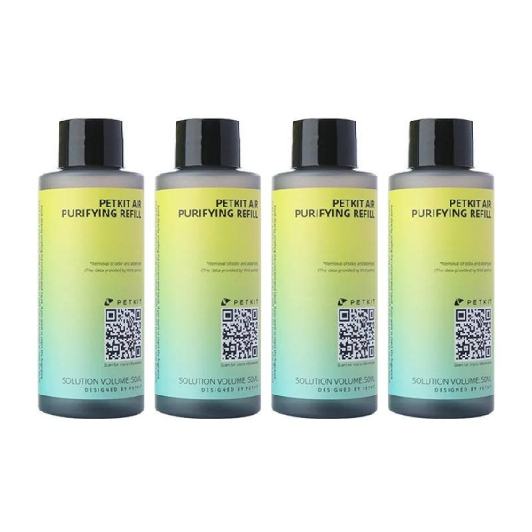 Smaržu noņemšanas uzpilde PetKit Pura X/Max pakaišu kaste 50ml (4gab.)