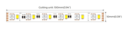 DJ120RGBW-24V-10mm