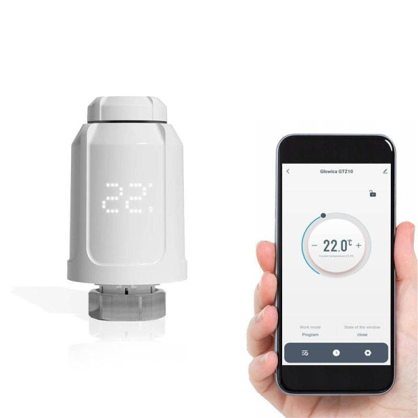 Термостатическая головка OXT GTZ10 ZigBee TUYA