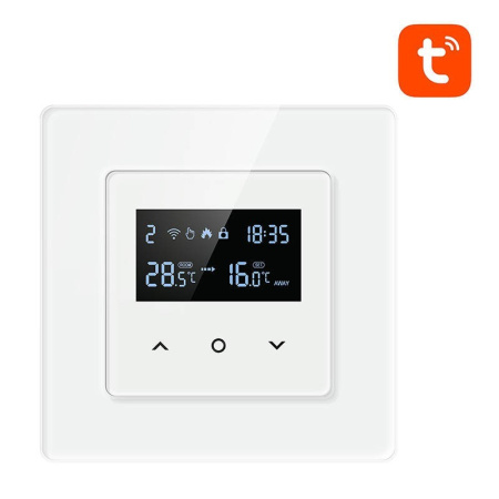 Viedais termostats WT200-BH-3A-W Katla apkure 3A WiFi TUYA Avatto
