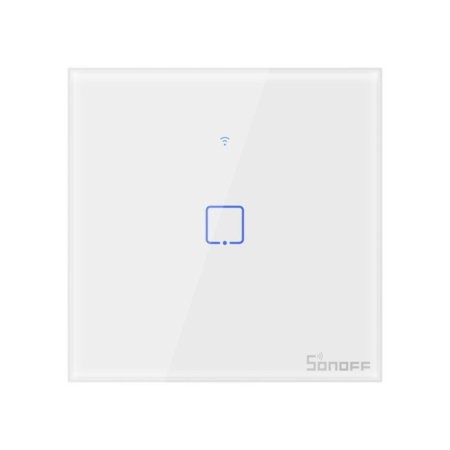 Smart Switch WiFi + RF 433 T1 EU TX (1 kanāls) Sonoff