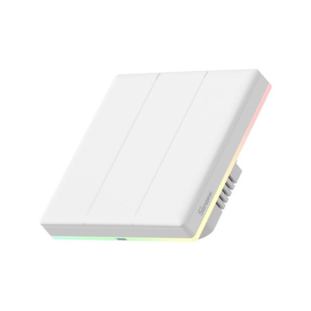 Sonoff TX Ultimate T5 EU 3C 3 grupu viedais WiFi + eWeLink-Remote (Bluetooth) sienas skārienjutīgais gaismas slēdzis