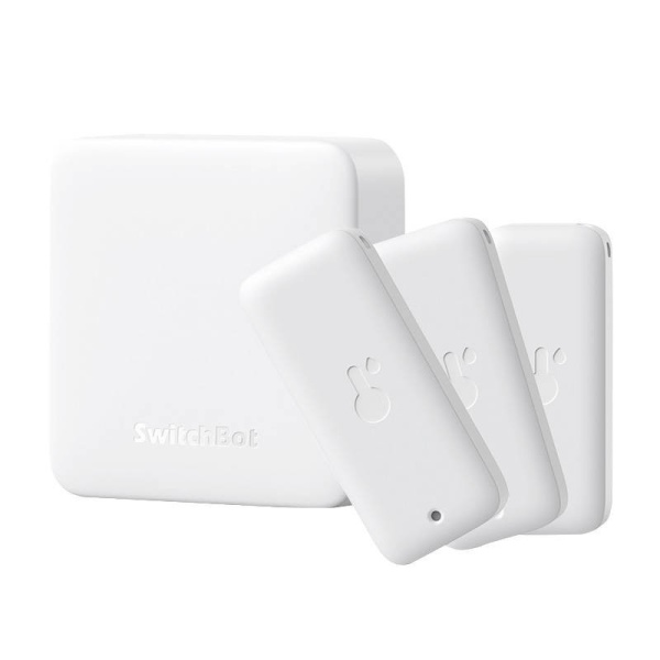 Iestatiet Smart tālvadības pulti Hub + 3x Thermo-Hygrometer Hub Mini SwitchBot
