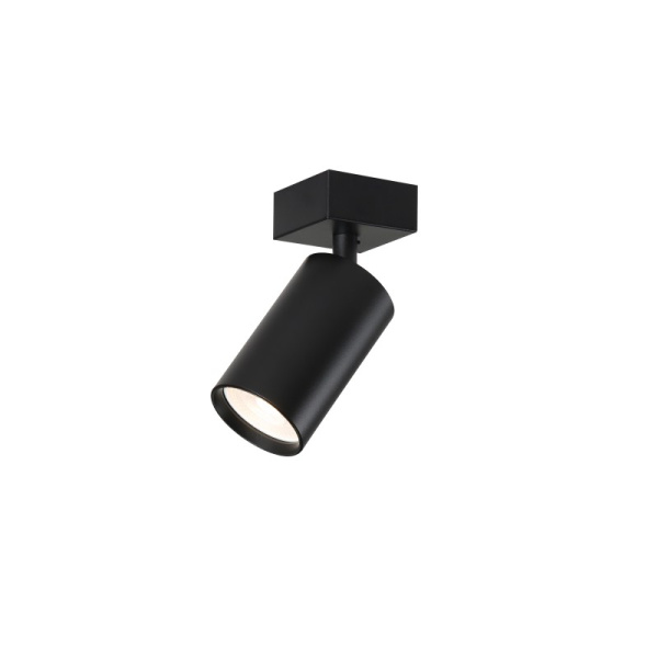 PUNTO-1 viedais prožektors melnā zelta GU10 4,8W, RGB+CCT Zigbee 3.0