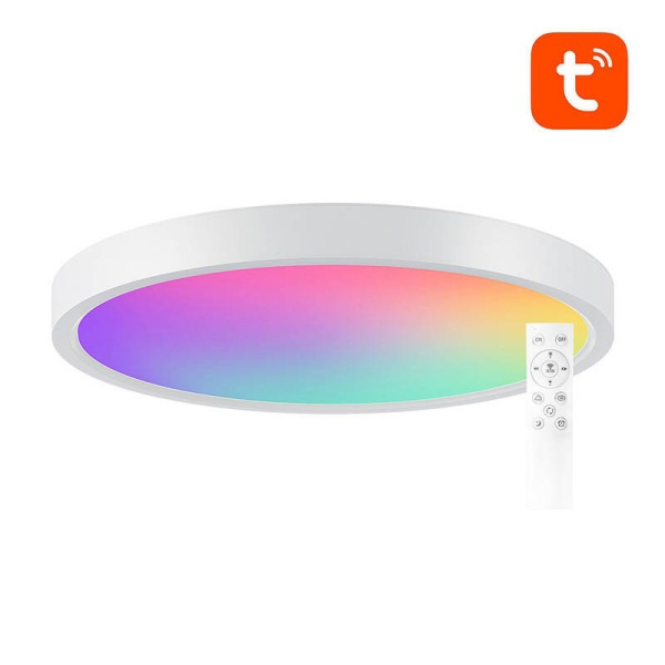 Умный потолочный светильник 30 см WiFi/Bluetooth 16M RGBCW Gosund LB12 1920 лм Tuya + пульт дистанционного управления.