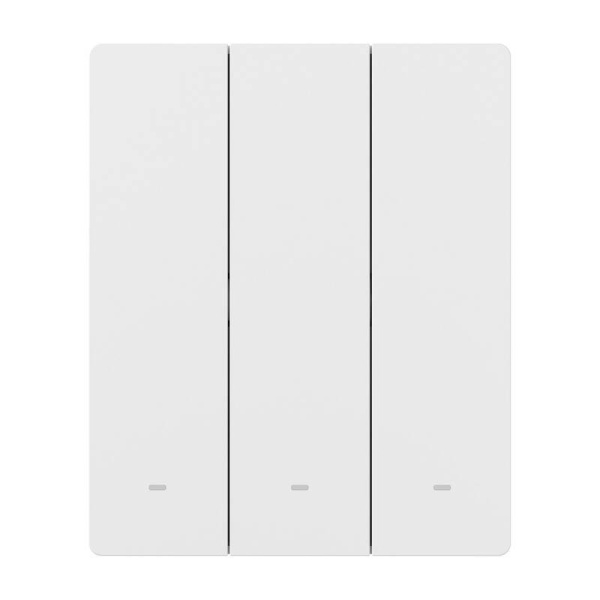 M5-3C-80W WiFi Matter viedais sienas slēdzis (3 kanālu, rāmim)