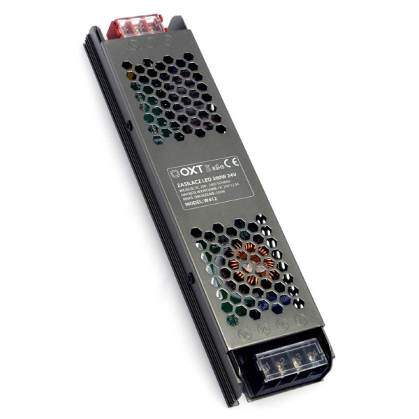 24V 300W Slim IP20 PRO LED barošanas avots