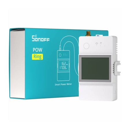 Elektrības patēriņa skaitītājs 100A WiFi POW Gredzens SONOFF POWCT (strāvas zonde)