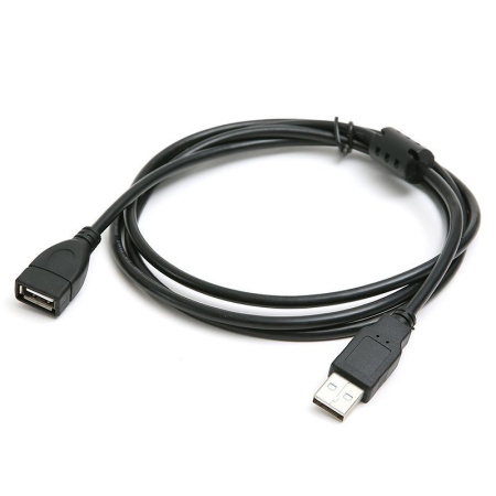 1,5 M USB pagarinājuma kabelis no malas uz mātīti
