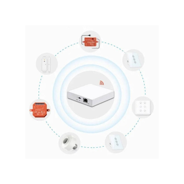 Garage door module relay RF+Wi Fi