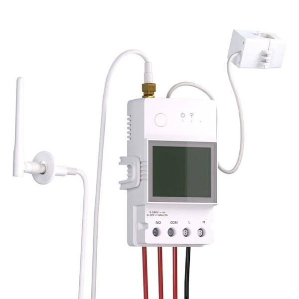 Elektrības patēriņa skaitītājs 100A WiFi POW Gredzens SONOFF POWCT (strāvas zonde)
