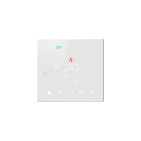 WiFi termostats plīts, balts PS TUYA sērija