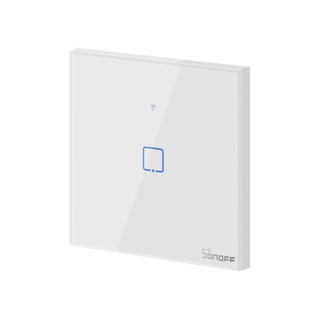 Smart Switch WiFi + RF 433 Sonoff T1 EU TX (1 kanāls)