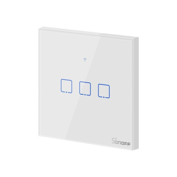Умный переключатель Wi-Fi Sonoff T0 EU TX (3 канала)