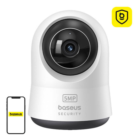 Baseus P1 Pro 3K iekštelpu kamera (balta)