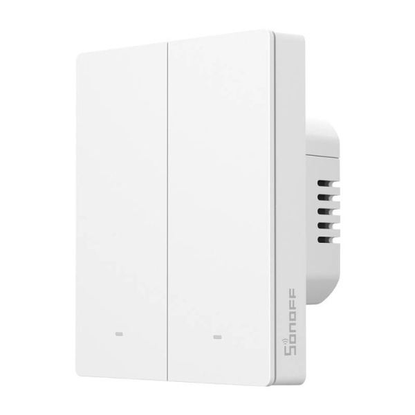 Умный настенный выключатель M5-2C-80W WiFi Matter (2-канальный, для рамки)