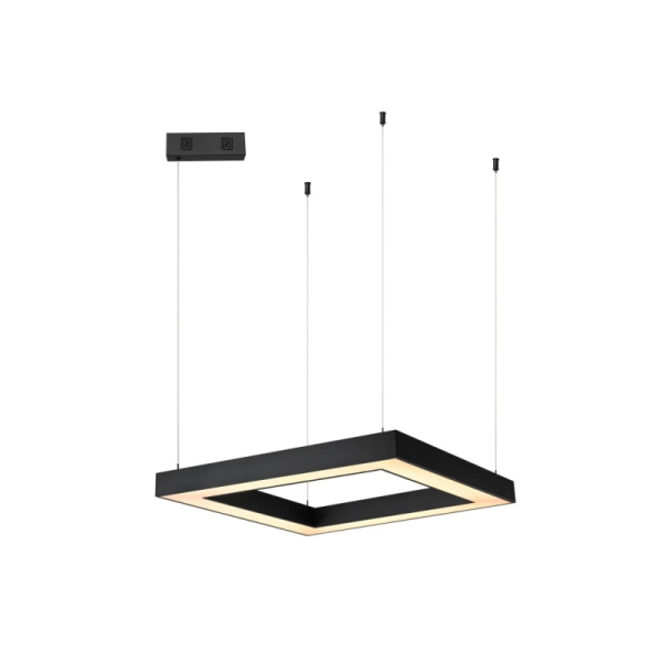 CANTO SLIM Умный подвесной светильник 80x80x7см 60Вт черный Zigbee 3.0