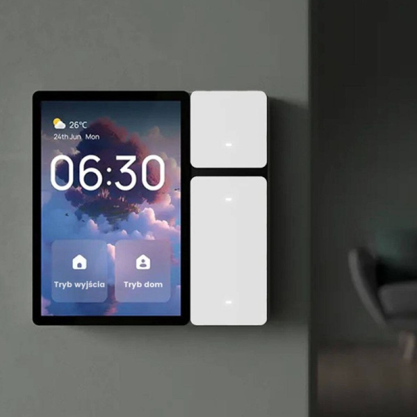 3.5 Skārienfunkciju panelis BT Mesh Gateway 3 pogas WiFi IR tālvadības pults