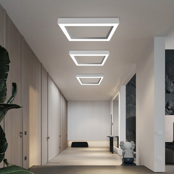 Потолочный светильник  CANTO SliM Smart 80x80x7 см 60 Вт белый ZigBee 3.0